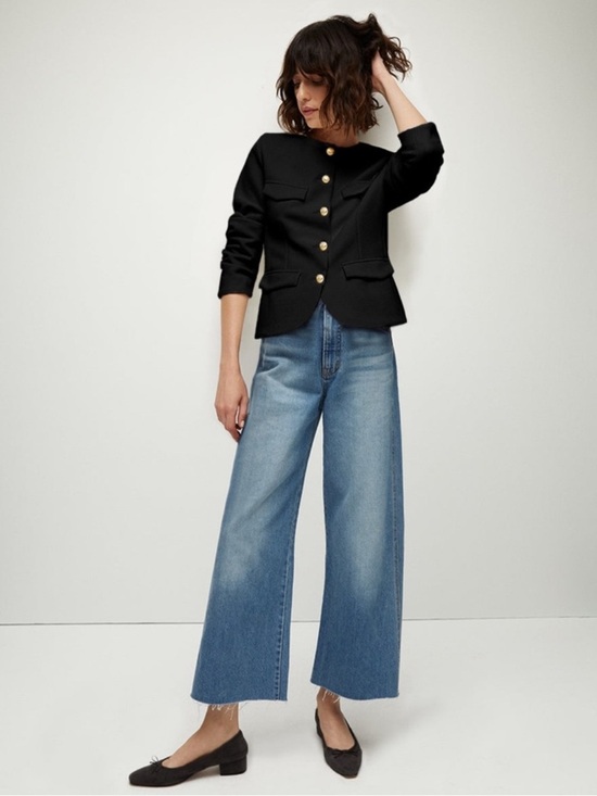 Veronica Beard Jackets & Blazers - Veronica Beard Kensington Knit Jacket In Black Size S